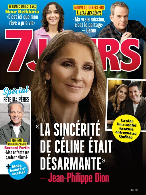 Détails du titre pour 7 Jours par TVA Publications Inc. - Disponible